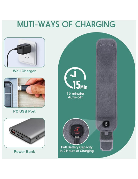 Funda Calentadora de Muñeca Telepepe 3000mAh 3 Niveles