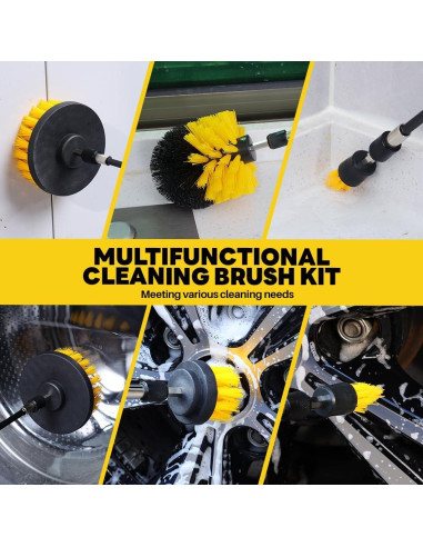 Juego de 6 Cepillos de Limpieza para Taladro MIANYINGR