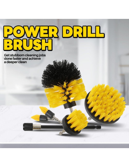 Juego de 6 Cepillos de Limpieza para Taladro MIANYINGR