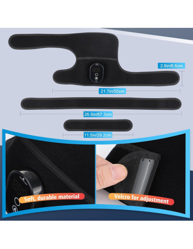 Faja calefactable inalámbrica ROMYSE para rodilla y hombro