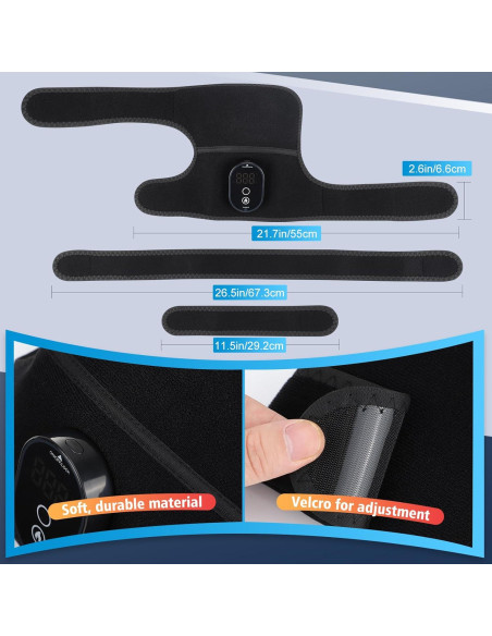 Faja calefactable inalámbrica ROMYSE para rodilla y hombro