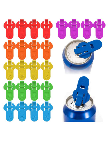 24 Abrebotellas Manuales KuuGuu Antifugas Coloridos