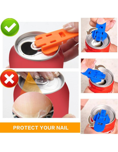 24 Abrebotellas Manuales KuuGuu Antifugas Coloridos