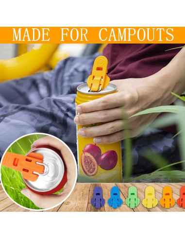 24 Abrebotellas Manuales KuuGuu Antifugas Coloridos