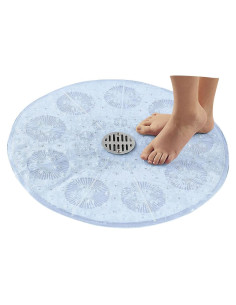 Tapete de Ducha Redondo SlipX Solutions 58 cm Antideslizante