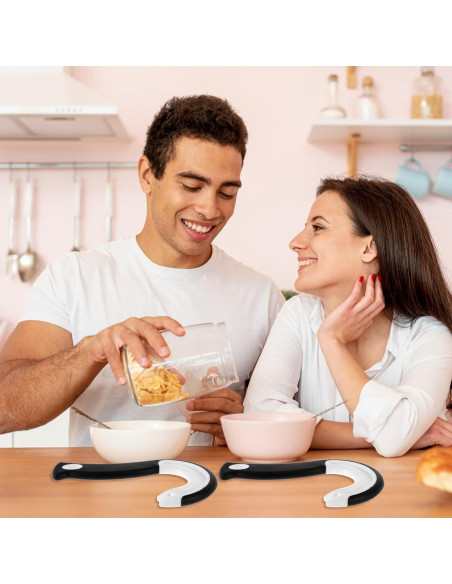 2 Piezas Abre Latas Manual LLOUSSAK con Agarre Ergonómico