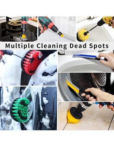 Paquete de 32 Accesorios de Cepillo TOWBRUS para Taladro