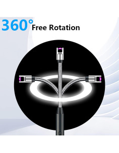 Encendedor Eléctrico Largo ELCELC 360 USB Recargable 2