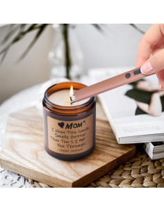 Encendedor Eléctrico de Velas Recargable USB A Prueba de Viento 2