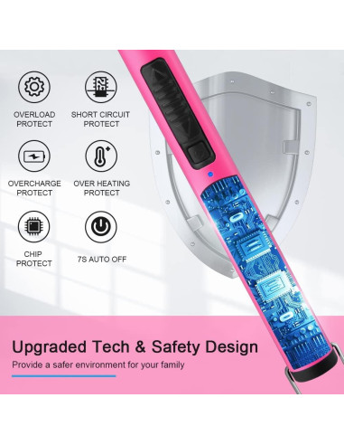 Encendedor Eléctrico SUPRUS Rosa 360 Recargable USB