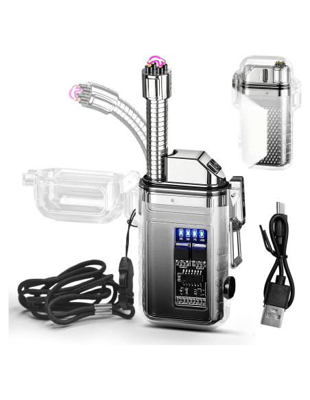 Encendedor Eléctrico Recargable Mesen Cuello Largo 360