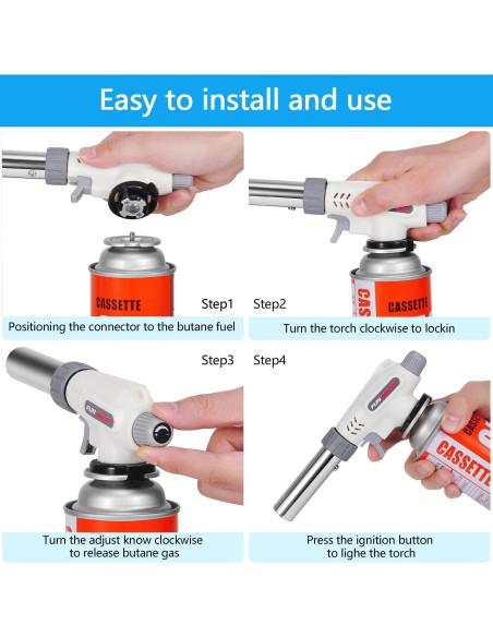 Soplete de Butano FunOwlet Profesional Ajustable 2500F