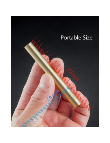 Encendedor de Antorcha Bsdurable Dorado Recargable Ajustable