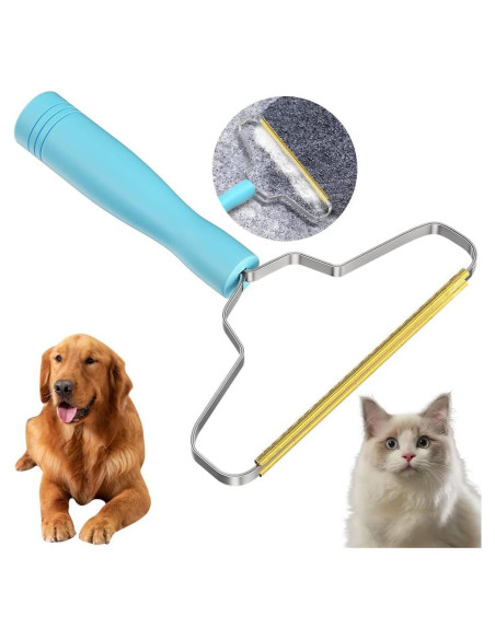 Eliminador de Pelo de Mascota BSIWWO Manual Azul 40g