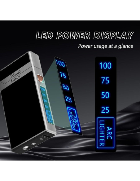 Encendedor Eléctrico Recargable RSBYE USB a Prueba de Viento