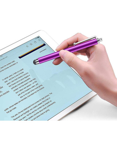 Bolígrafo Estilográfico Universal EVERMARKET para Pantalla Táctil - Paquete de 5 Colores