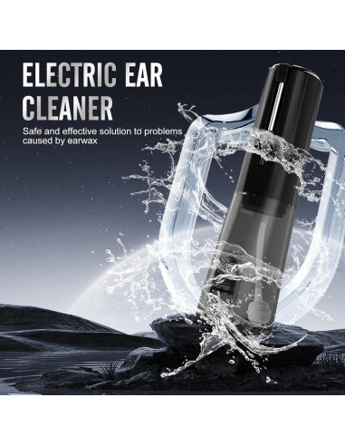 Limpiador de Cerumen Eléctrico Hyanexvexal IPX7 4 Modos