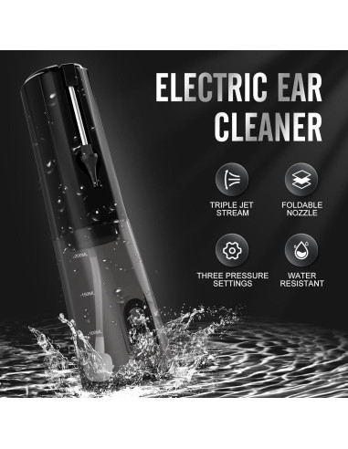 Limpiador de Cerumen Eléctrico Hyanexvexal IPX7 4 Modos