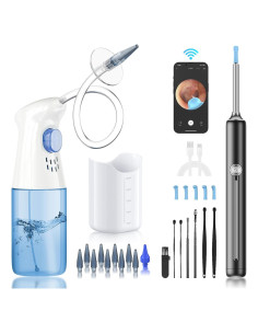 Kit de Eliminación de Cerumen WEUANY con Cámara HD 1080P