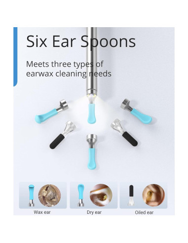 BEBIRD R1 Limpiador de Cerumen con Cámara HD y Luz LED