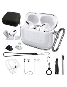Funda Transparente 13 en 1 para AirPods Pro 2019 GAFKIDFO