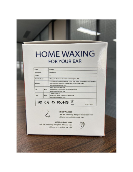 Kit de Cera para Oídos y Nariz Wokaar 100g + 30 Aplicadores