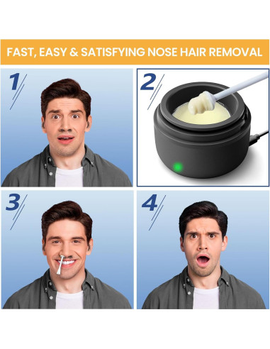 Kit de Cera para Oídos y Nariz SUERBEATY 100g Indoloro