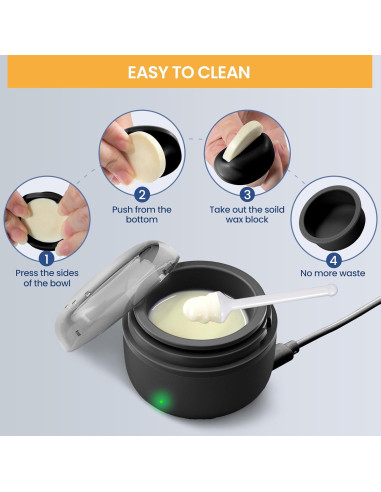 Kit de Cera para Oídos y Nariz SUERBEATY 100g Indoloro