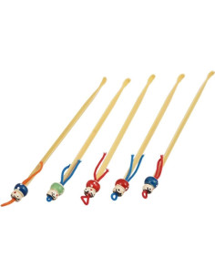 Removedores de Cera de Bambú Hechos a Mano - Paquete de 5 2