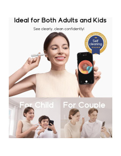 Bebird Earsight Plus R37R Kit Limpieza Oídos Cámara HD 2