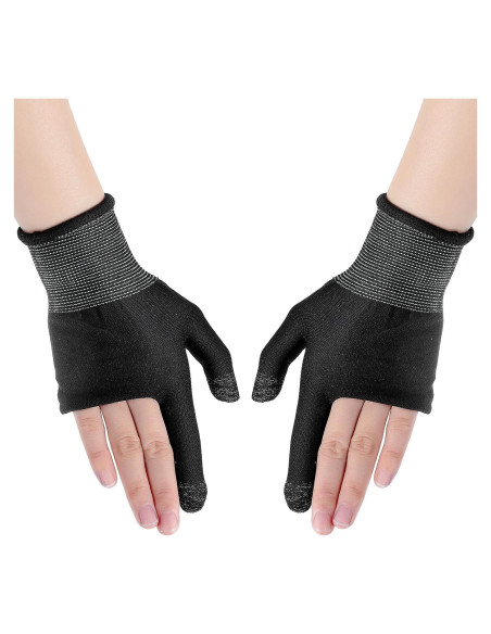 Guantes de Juego Móvil Ptwola Ultra-Finos Táctiles Antisudor