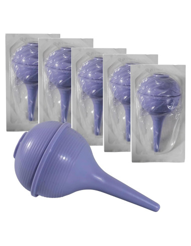 Bulbo de Succión Estéril 60 ml Vakly - 5 Unidades