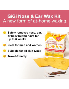 Kit de Cera para Nariz y Oídos GiGi - 16 Aplicadores 2