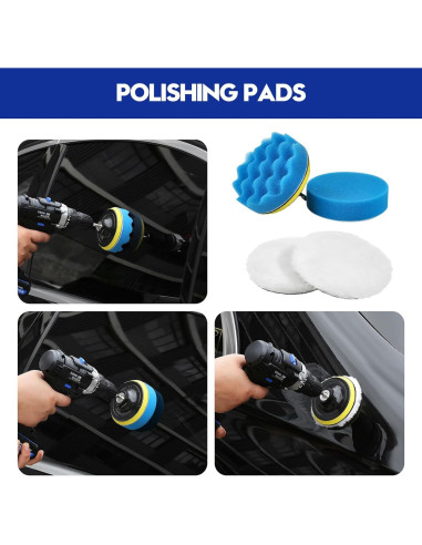 Kit de Detalle de Coche 34 Piezas Qydipclin Azul