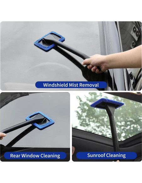 Kit de Detalle de Coche 34 Piezas Qydipclin Azul