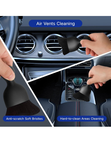 Kit de Detalle de Coche 34 Piezas Qydipclin Azul