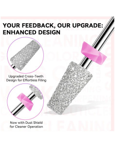 Conjunto de 10 Brocas de Diamante Makartt para Uñas 2