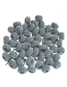 Juego de 50 Ruedas de Pulido Abrasivas FPPO 25mm 3mm