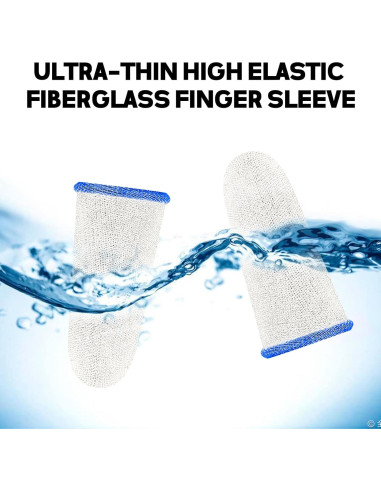 10 Mangas para Dedos de Juego SUMAXPRO Antitranspirantes