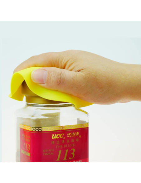 Abrebotellas de Goma Antideslizante Puledow 12.5 cm - Ideal Manos Débiles