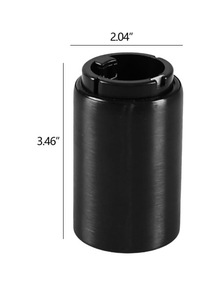 6 Abrebotellas Magnéticos Acero Inoxidable Cinkyou Negro