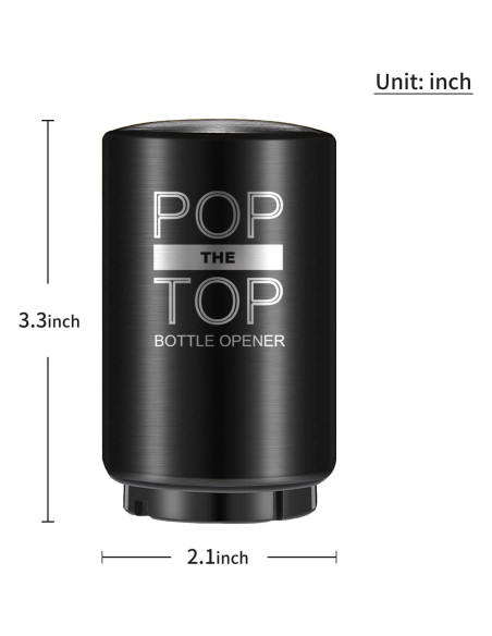 Abridor de Botellas Automático 2PCS Acero Inoxidable