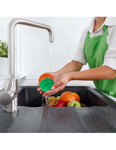 6 Tapas de Latas de Soda Silicona TIMEDIARY Reutilizables