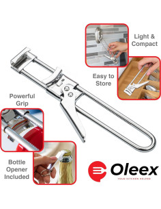 Abridor de Tarros Oleex para Manos Débiles - Set de 2 2