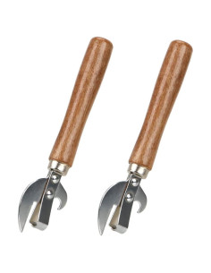 Abrelatas y Sacacorchos TEAMWILL 2 Piezas Acero Inoxidable