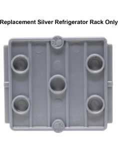 Repuesto Estante Refrigerador Plateado Barbie Dreamhouse FHY73 2