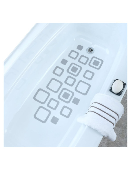 SlipX Solutions Tread Antideslizante Gris 21 Piezas Microban