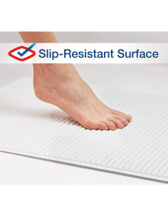 Alfombra de Ducha Acolchada Clorox Duck 43x91 cm, 2 Pzas 2