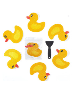 20 Pegatinas Antideslizantes Nodirz Pato Amarillo para Baño