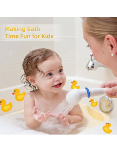 20 Pegatinas Antideslizantes Nodirz Pato Amarillo para Baño 2